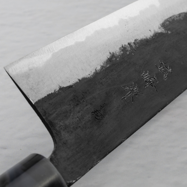 Oul Aogami#1 Buho Kuro Nóż Nakiri 16,5 cm