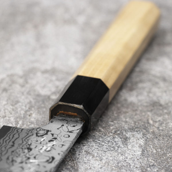 Yauji Aogami#2 Damascus Nóż Yanagiba 27 cm