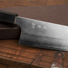 Yoshimi Kato Ginsan/SS Nashiji Nóż Santoku 17 cm