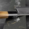 Yoshikane SKD11/SS Nashiji Nóż Nakiri 16,5 cm