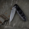 Nóż składany Mcusta Classic Wave Black Pakka VG-10 8 cm