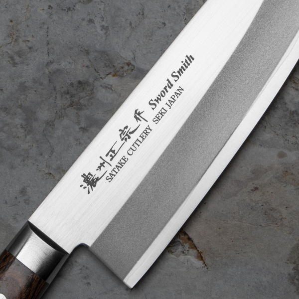 Satake Cutlery Mfg Unique AUS-8 Nóż Santoku 17 cm