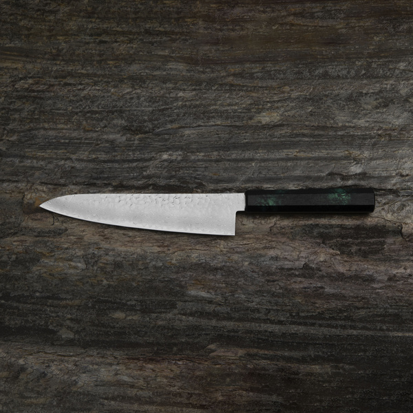 Sakai Takayuki Nanairo VG-10 Green Nóż Szefa kuchni 21 cm