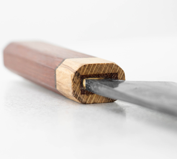 Kajiwara Damascus Aogami #2 Nóż uniwersalny 15 cm