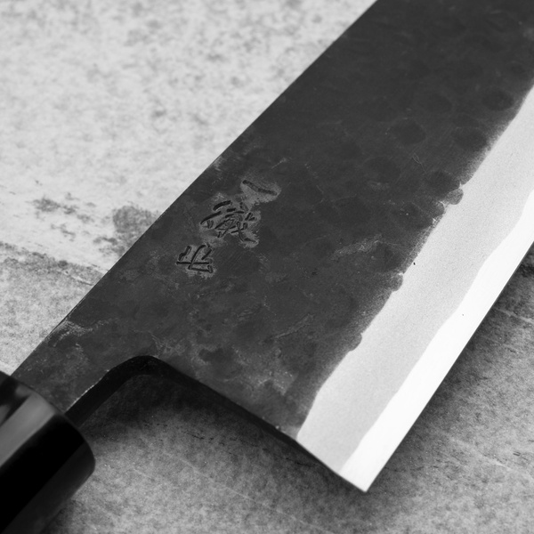 Ittetsu Forge Black Shirogami#2 Nóż Deba 24 cm
