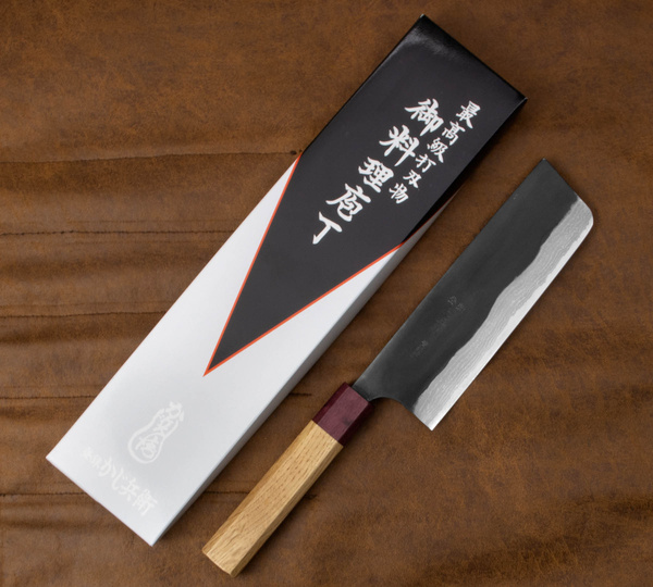 Kunio Ishikawa Aogami#2 Jesion/Pigwa Nóż Nakiri 16,5 cm