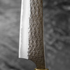 Yu Kurosaki Kokusen Brass Aogami Super/SS Nóż Szefa kuchni 21 cm