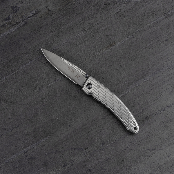 Nóż składany Mcusta Small Nami Damascus VG-10 7 cm