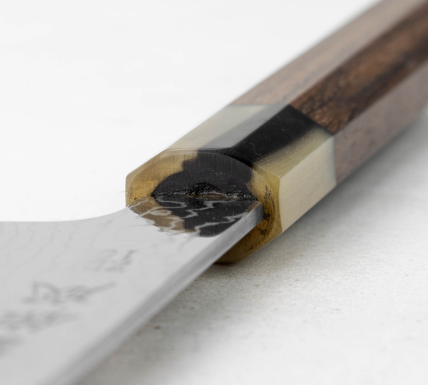 Sukenari ZDP-189 Damascus Nóż Kiritsuke Gyuto 21 cm
