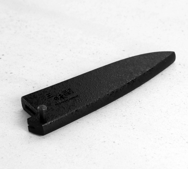 Mcusta Saya Black na nóż do obierania 9 cm