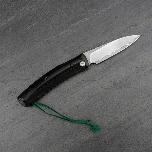 Nóż składany Mcusta Friction Folder Czarno-zielony VG-10 7,5 cm