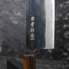 Kanetsune Shirogami#2 Damascus MATSU-ZUMI-YAKI Nóż Nakiri 16 cm