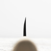 Ittetsu Forge Black Shirogami#2 Nóż Miroshi Deba 21 cm