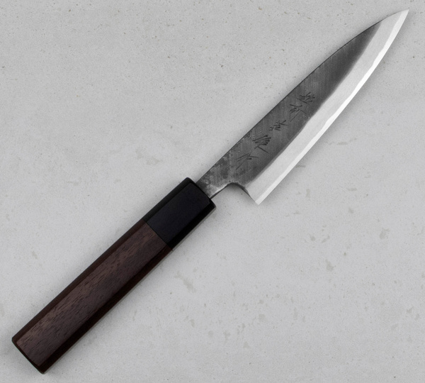 Hideo Kitaoka Shirogami Black Oktagon Nóż Kaisaki 12 cm