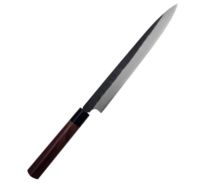 Hideo Kitaoka Nóż Shirogami Black Yanagi 27 cm