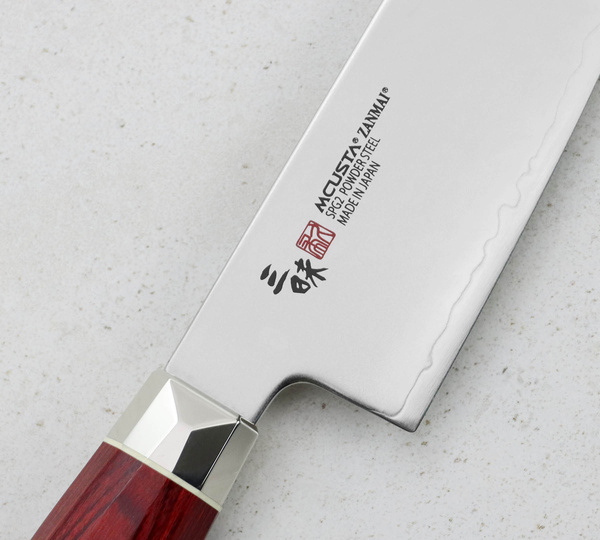Mcusta Zanmai Red Revolution SPG2 Nóż Ko-Santoku 15 cm