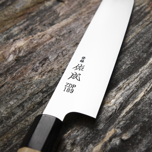 Sukenari ZDP-189 Slender Nóż Kiritsuke Gyuto 24 cm