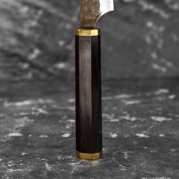Yu Kurosaki Kokusen Brass Aogami Super/SS Nóż uniwersalny 13 cm