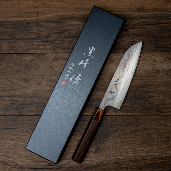 Yu Kurosaki Rainbow Color VG-10 Nóż Santoku 16,5 cm