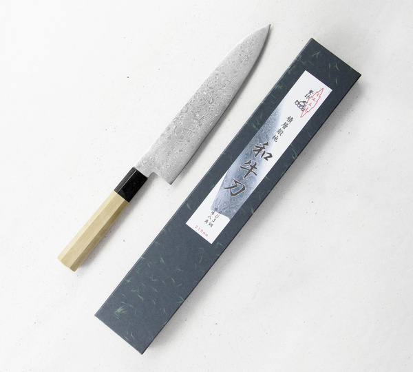 Misuzu Hamono AUS10 Damascus Nóż Szefa kuchni 21 cm