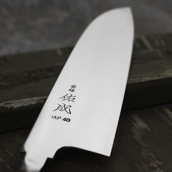 Sukenari HAP40 Blank Nóż Santoku 19,5 cm