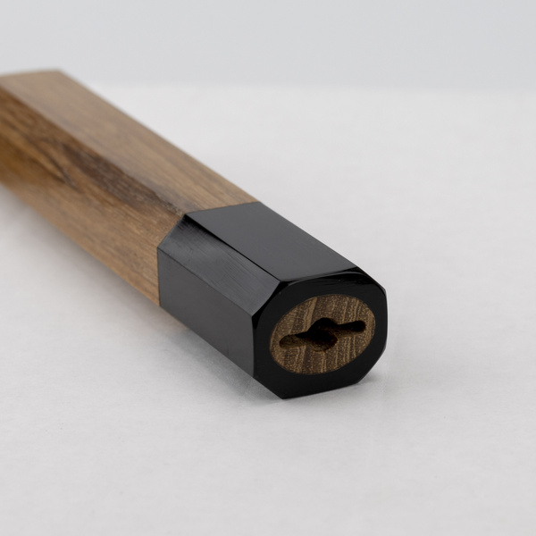 Rękojeść Oktagonalna Teak/Buffalo Horn do Gyuto 21 cm