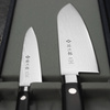 Tojiro DP37 Zestaw Nóż Santoku 17 cm + uniwersalny 12 cm