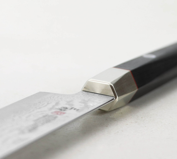 Mcusta Zanmai Splash Damascus VG-10 Nóż Sujihiki 24 cm