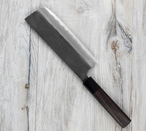 Shiro Kamo Super Aogami/SS Nóż Nakiri 16,5 cm
