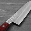 Tsunehisa Aogami Super/SS Migaki Red Nóż Santoku 18 cm