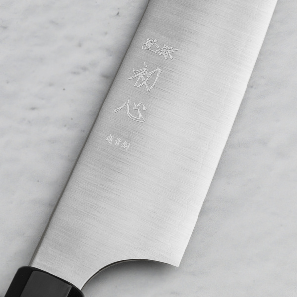 Hatsukokoro Hayabusa Aogami Super/SS Migaki Nóż Sujihiki 27 cm