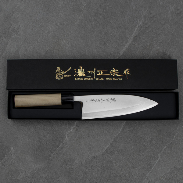 Satake Cutlery Mfg Shirogami#2 Pro Nóż Deba 18 cm