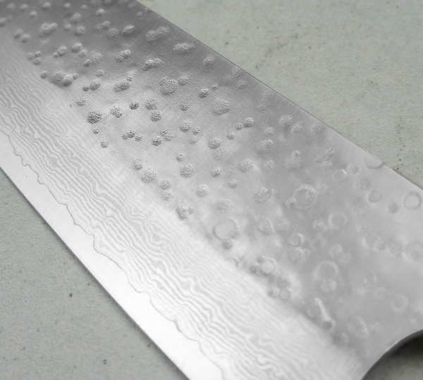 Makoto Kurosaki VG-10 Damascus Nóż Santoku 16,5 cm