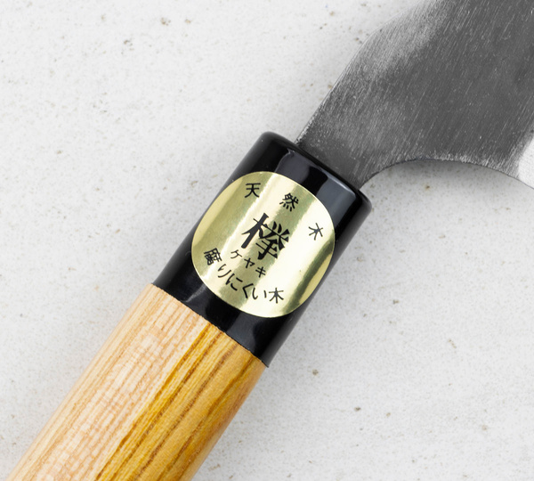 Matoshiku Keyaki Aogami#2 Nóż Kawahagi 9 cm