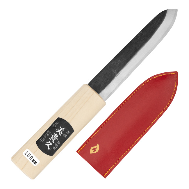 Mikihisa Shirogami #2 Nóż Makiri 15 cm