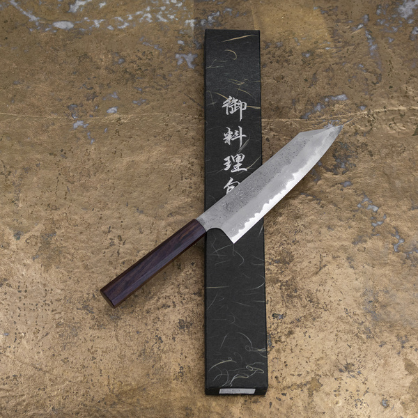 Hatsukokoro Ryusui Aogami#2/Iron Nóż Kiritsuke Gyuto 20 cm