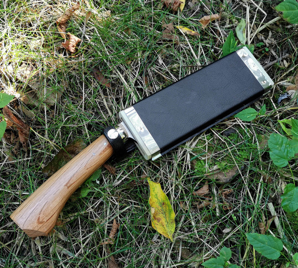 Hatchet Nóż Outdoor SK-5 Drewniana Pochwa 16,5 cm
