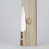 Dew Hara Saku#24 Shadow VG-10 Damascus Nóż Santoku 18 cm