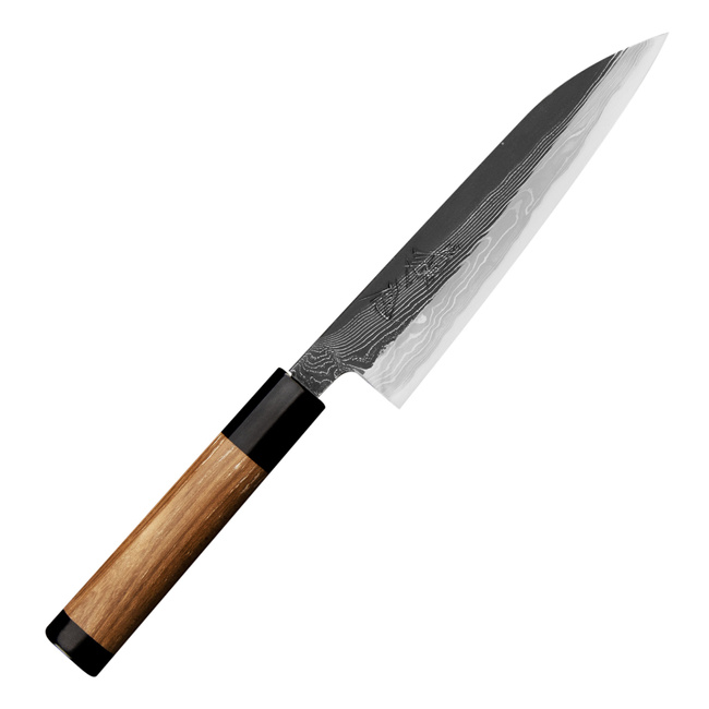 Tsukasa Hinoura Black River Jump Shirogami#2 Nóż uniwersalny 15 cm