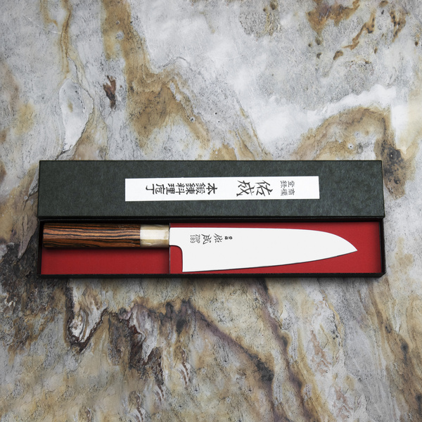 Sukenari ZDP-189 Nóż Santoku 19,5 cm