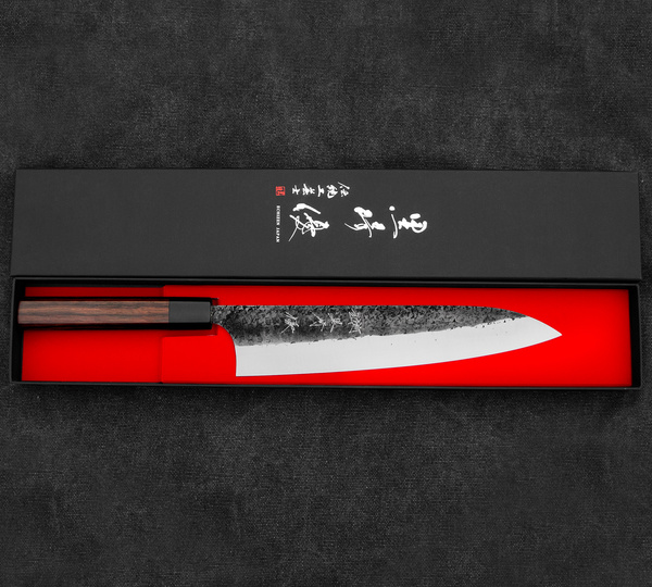 Yu Kurosaki Shizuku Aogami Nóż Szefa kuchni 24 cm