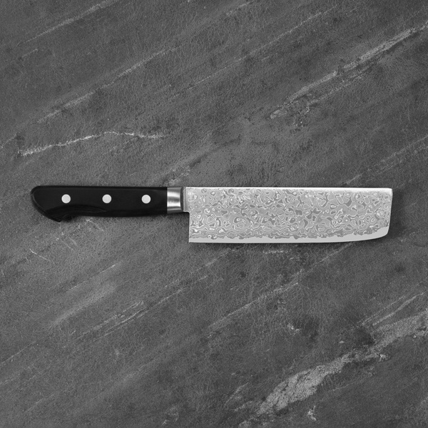 Tsunehisa AUS10 Damascus Nóż Nakiri 16,5 cm