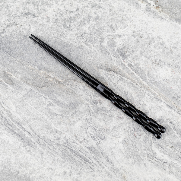 Japońskie Pałeczki do sushi Kawai - Round Curving Black