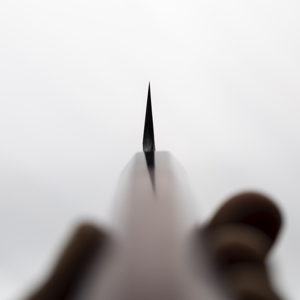 Naoki Mazaki Shirogami#2/Iron Nóż Yanagiba 27 cm