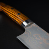 Takeshi Saji Sami IW Aogami#2 Color Nóż Santoku 18 cm