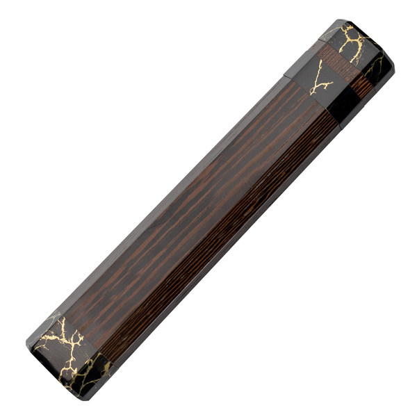 Japońska Rękojeść Oktagonalna Wasabi Black/Gold 14 cm