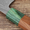 Makoto Kurosaki VG-10W Damasus Nóż Santoku 16,5 cm