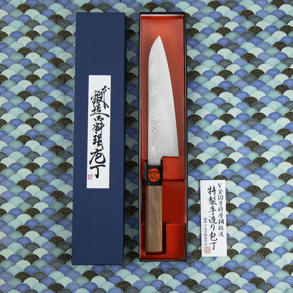 Shigeki Tanaka VG-10 Nóż szefa kuchni 18 cm