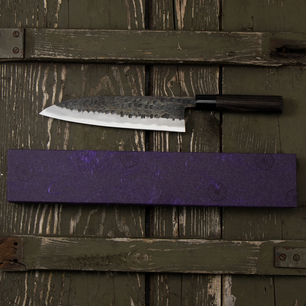 Motokyuuichi Shirogami#2 Hammered Nóż Szefa kuchni 21 cm