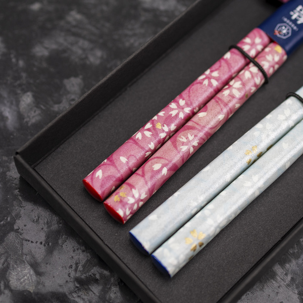 Zestaw Japońskich Pałeczek do sushi Kawai - Hanamai Washi